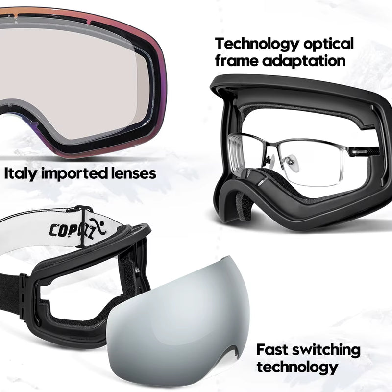 COPOZZ  Ski Goggles