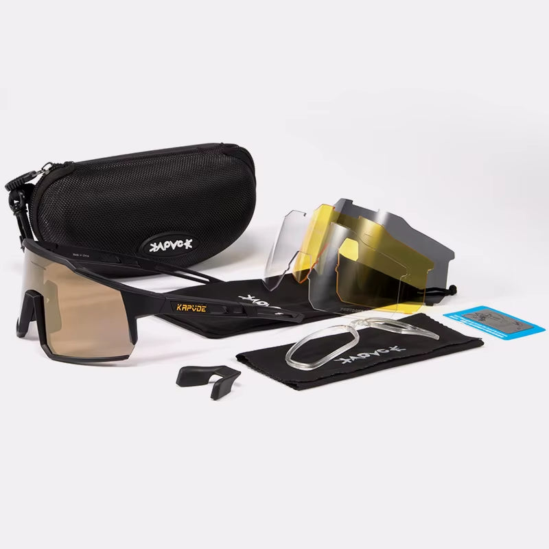 Kapvoe Polarized Cycling Glasses