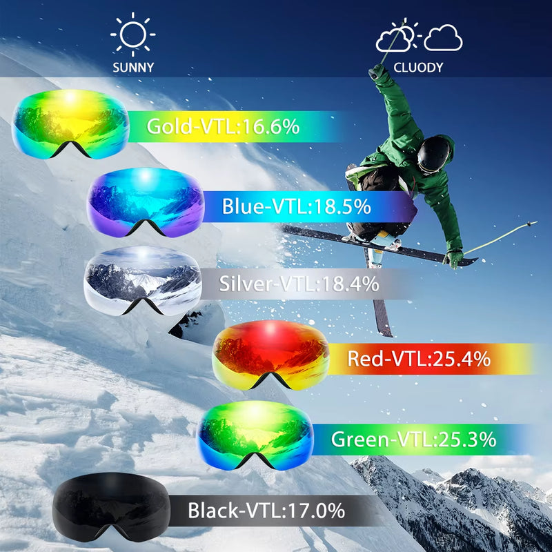 COPOZZ  Ski Goggles